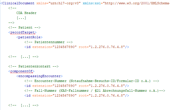 IDs im CDA-Dokument